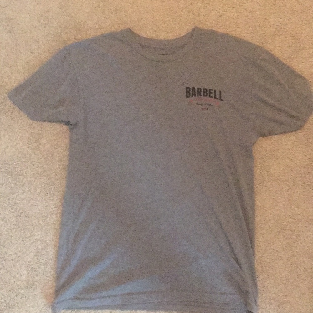 Men’s Barbell Apparel Grey Shirt